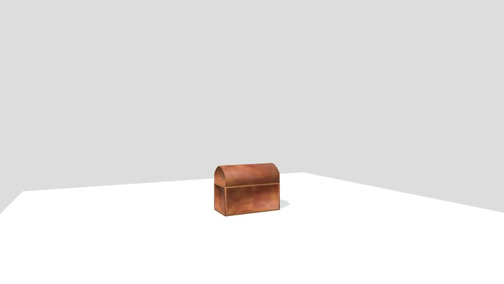 Treasure Chest Monster 3D Model