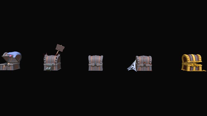 Chests1 3D Model