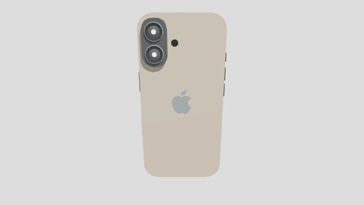 Iphone 16 3D Model