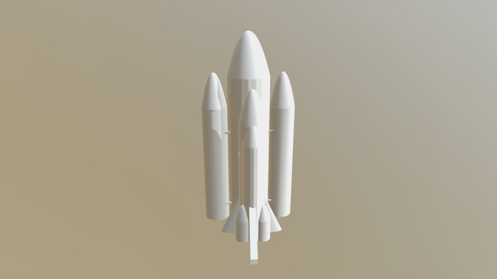 Space Shuttle Discovery 3D Model