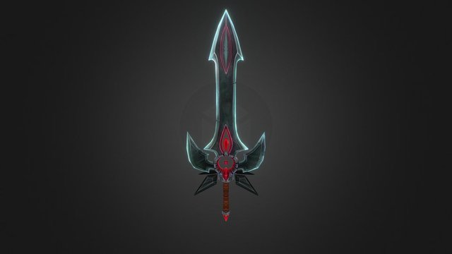 Obsidian Greatsword 3D Model