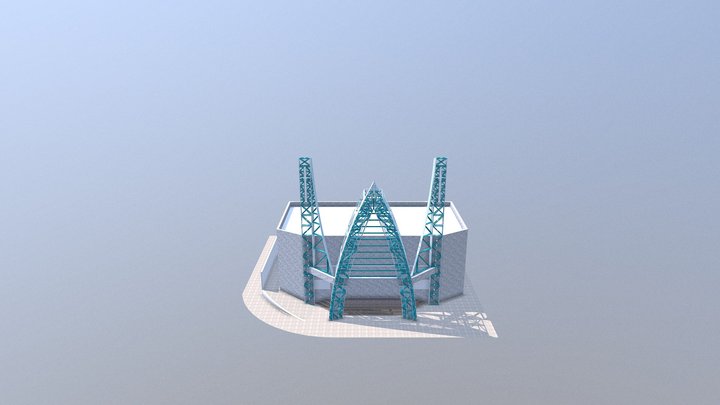Alteração de Fachada em Igreja 3D Model