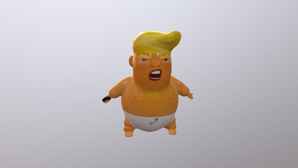 Trump Baby Balloon from the UK protest