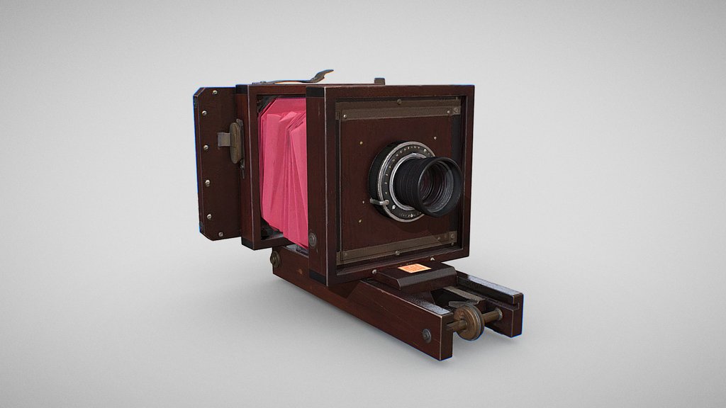 Antique Wooden Field Camera