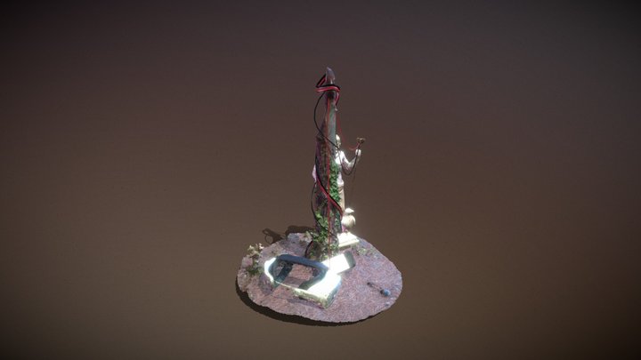 Grassroots Arcade - Virtual Sculpture 3D Model