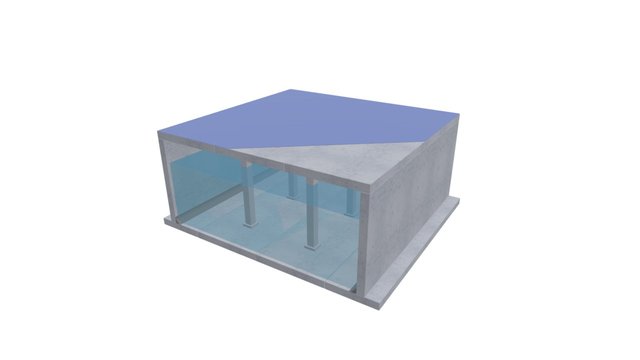 Water tank 3D Model