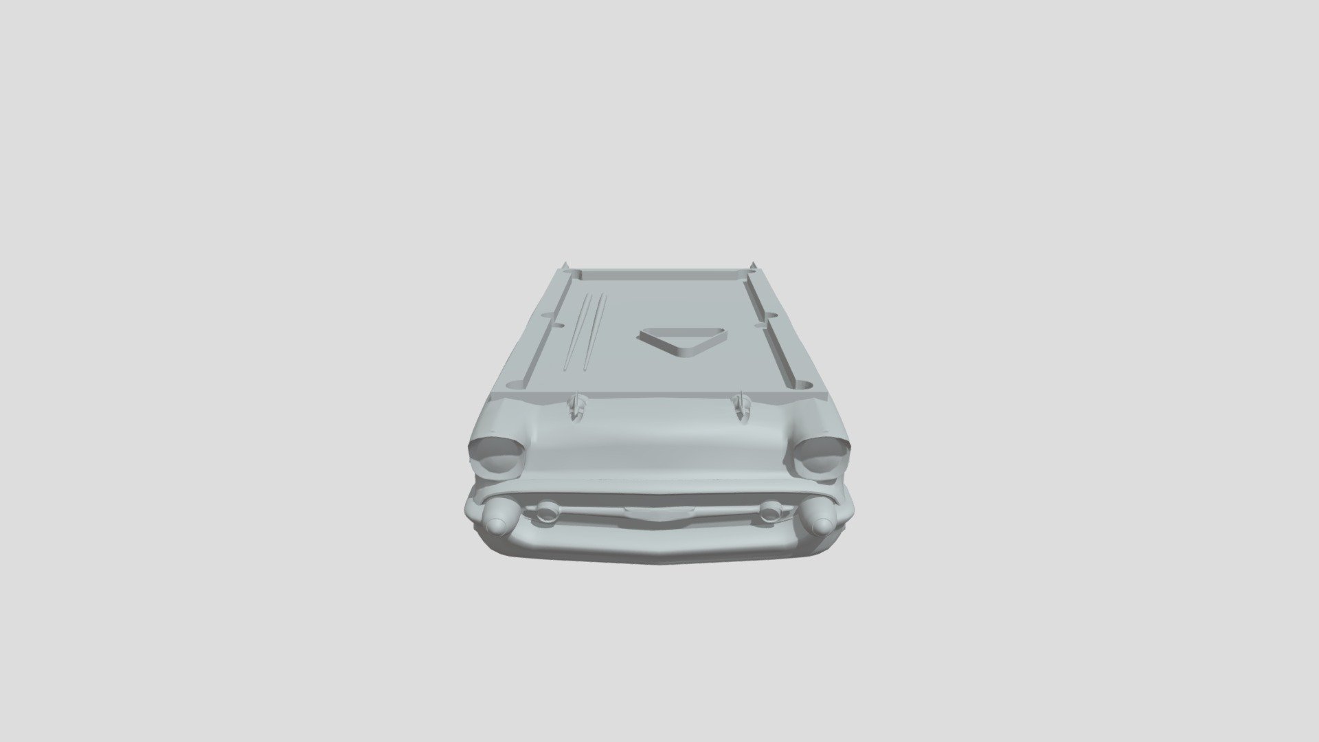 1957 Chevy Pool Table Scale1-25 for 3D-printing - Download Free 3D ...