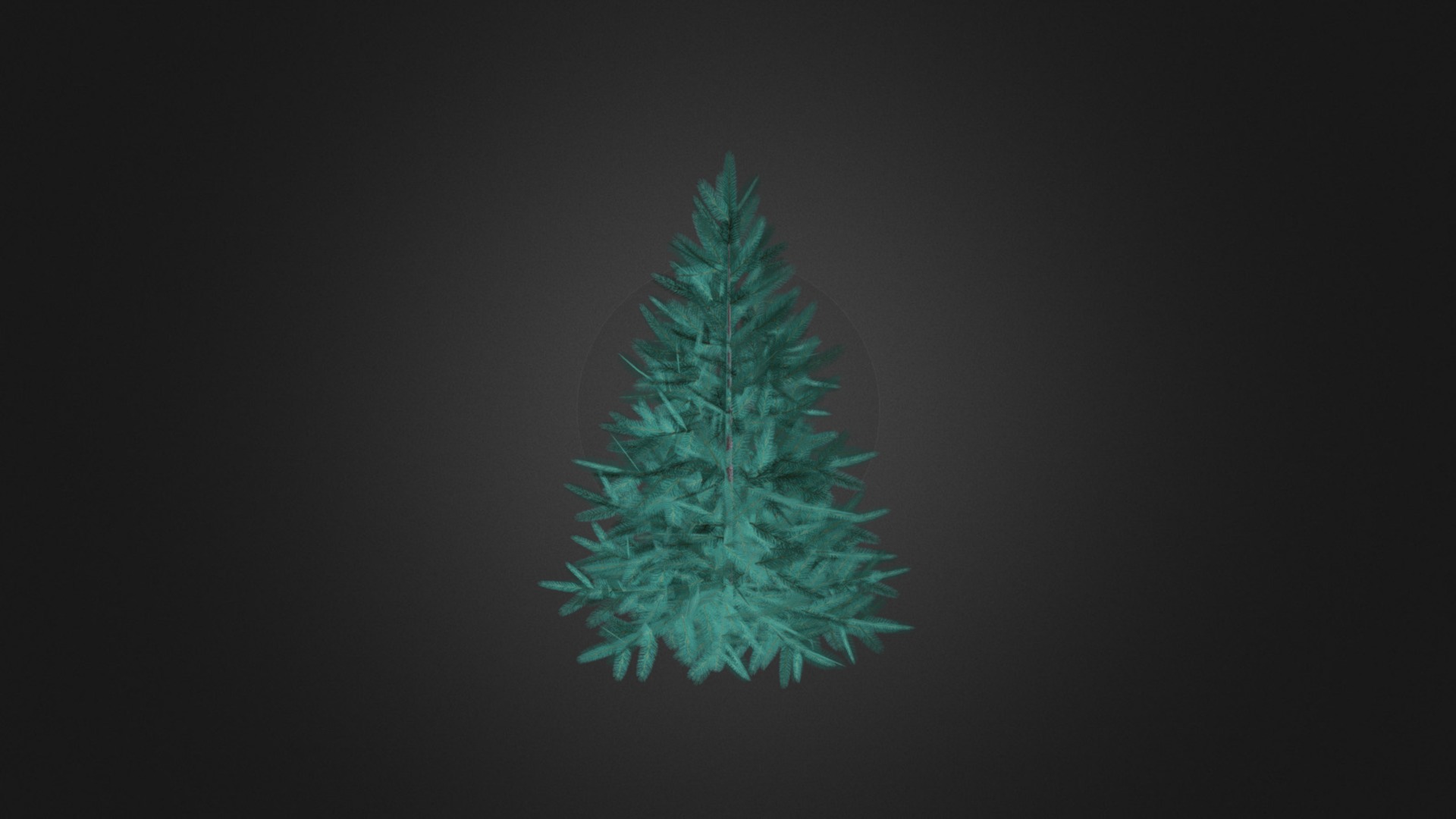 3D model Blue Spruce (Picea pungens) 1.4m - This is a 3D model of the Blue Spruce (Picea pungens) 1.4m. The 3D model is about a green tree with blue lights.
