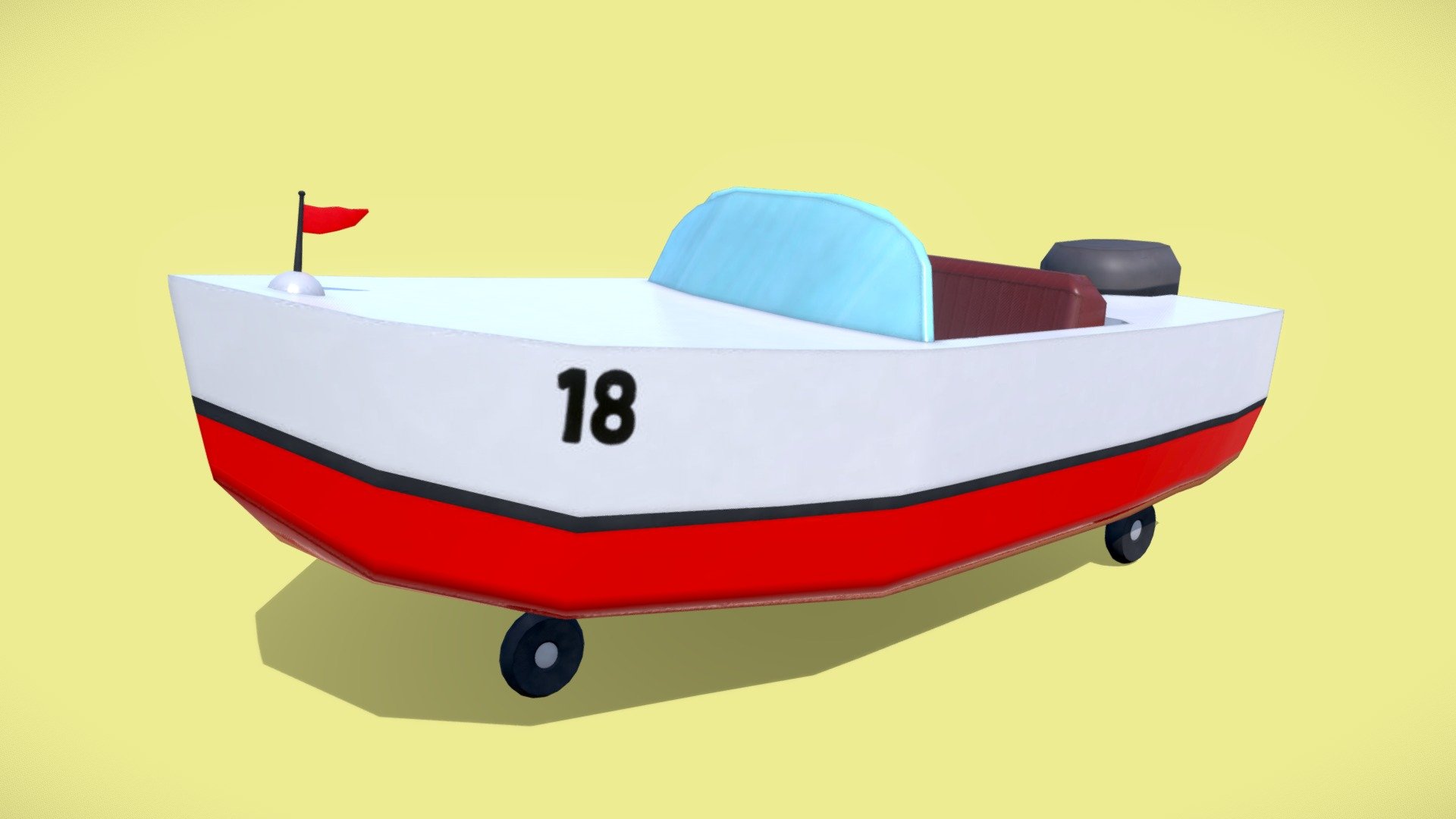 spongebob boat mobile