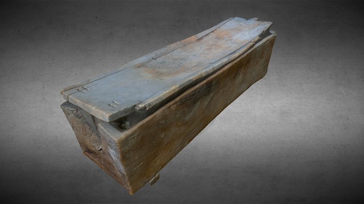 Rectangular coffin (Egyptian) 3D Model
