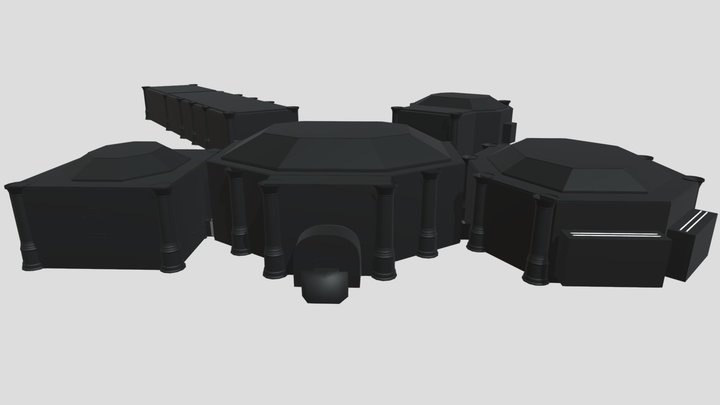 Inside Castle F1 3D Model