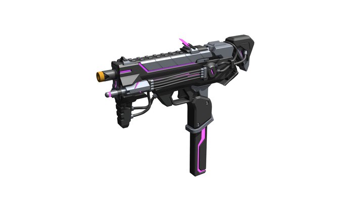 Sombra Cannon Augmented Skin - Printable model 3D Model