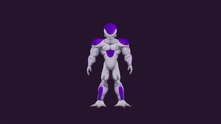 弗利萨3d百分百简模 3D Model