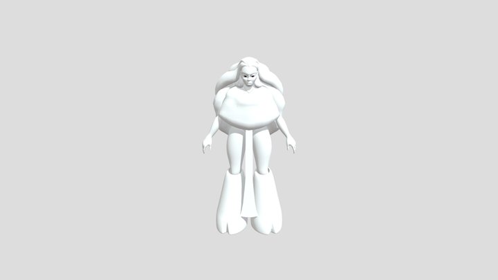 WIP_Thicc Chick RETOPOFINITO7 3D Model