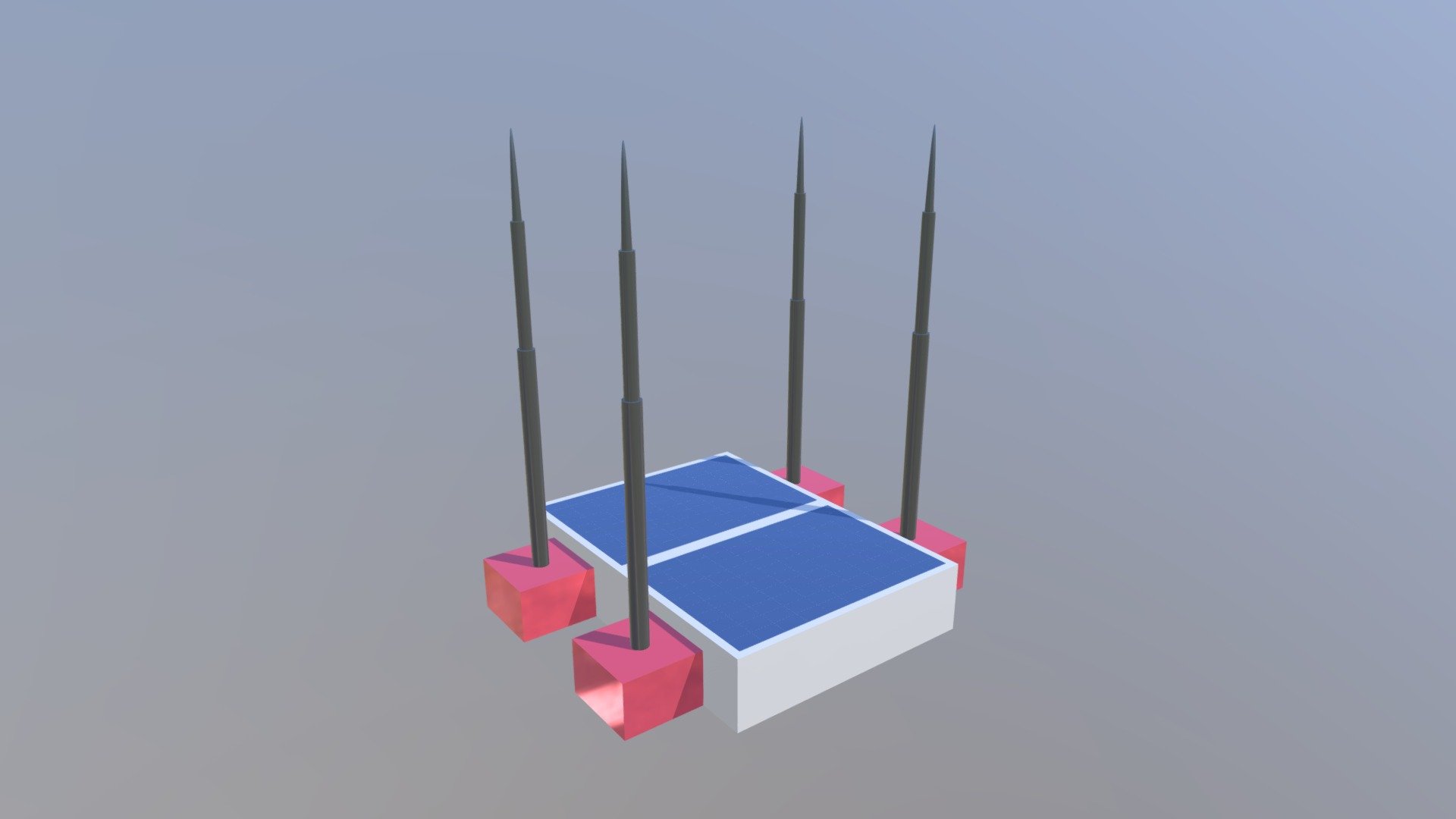Quad-Antenna Solar Generator By Ryan