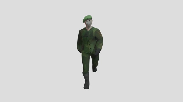 A special soilder – Modello 3D gratuito STL