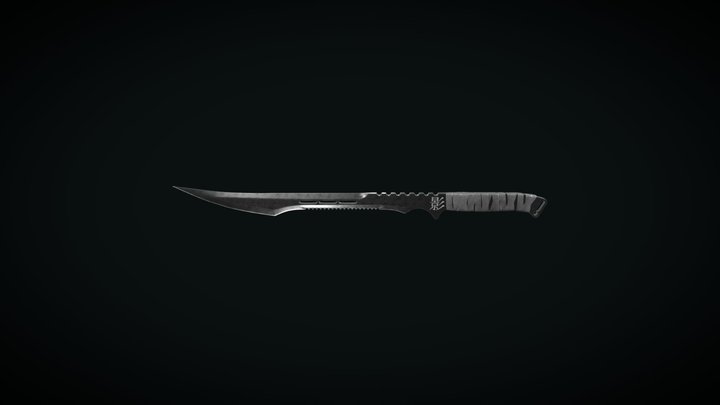 Ninja Blade (HighRes) 3D Model
