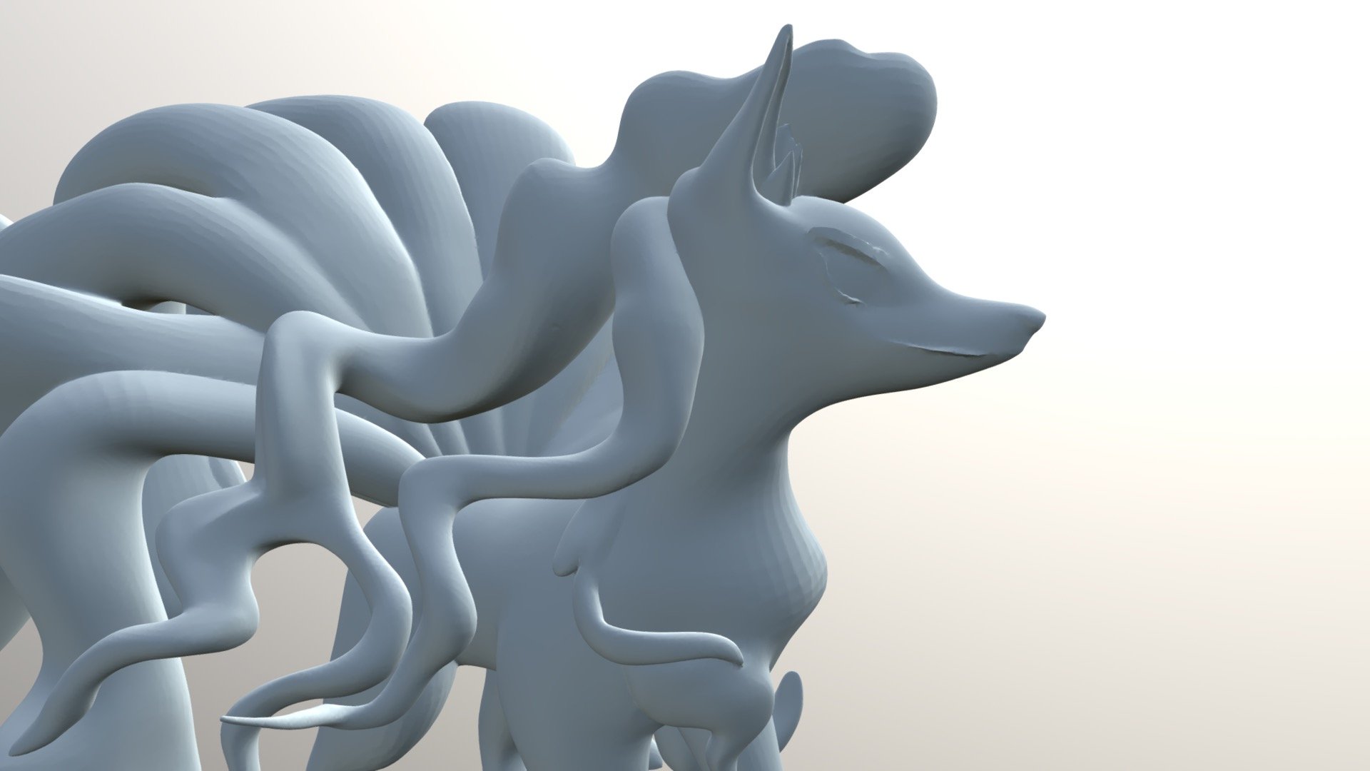 Alolan Ninetales - 3D model by Lizard-Snake (@iamthayn) [abdf077