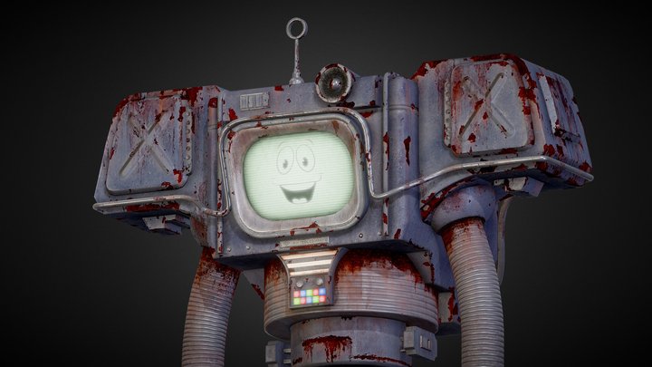 Fallout New Vegas Securitron 3D Model