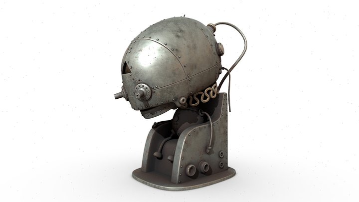 Machinarium Vol 6 OldRobot 3D Model