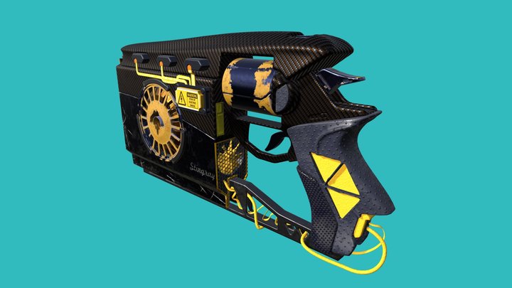 revolver 3D Model