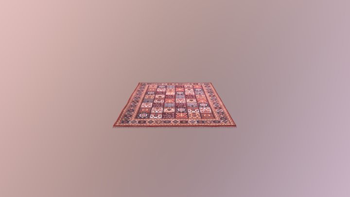 Scottish Rug 1 3D Model