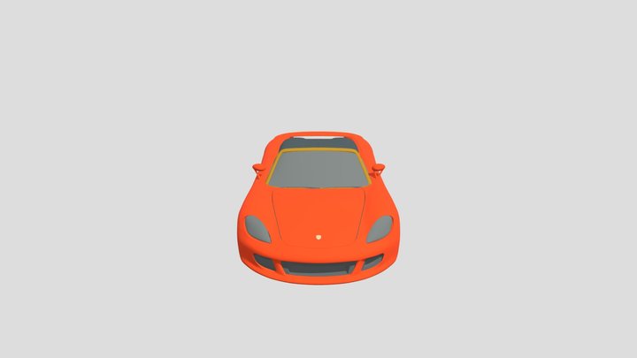 Porsche Carrera GT 3D Model