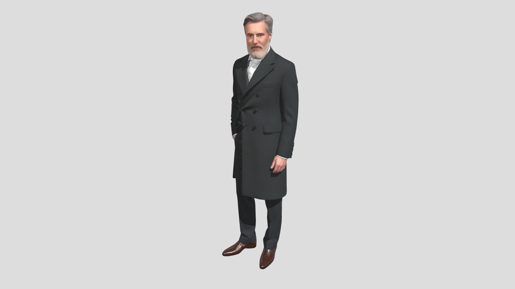 Gentleman in a frock coat