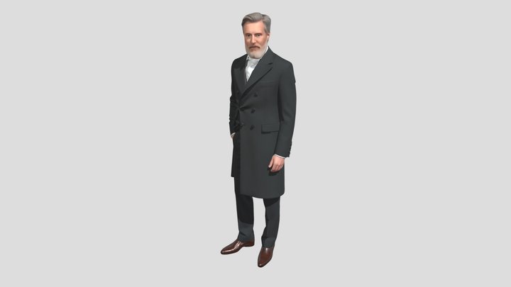 Gentleman in a frock coat