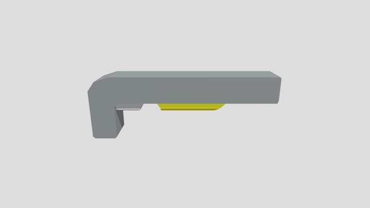 TF2 Low Poly Shotgun 3D Model