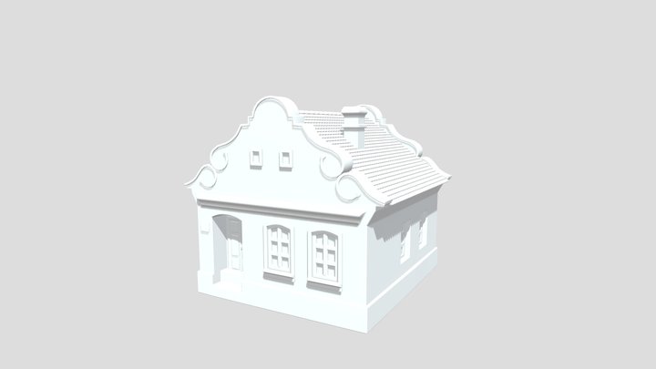 Vojvodjanska Kuca 1 v03 3D Model