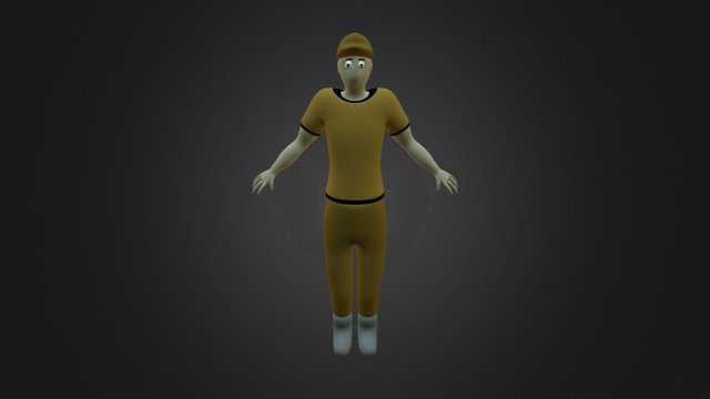 Personaje-Cross-the-way 3D Model