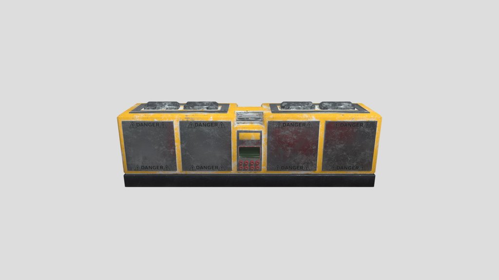 Yellow Generator With Display
