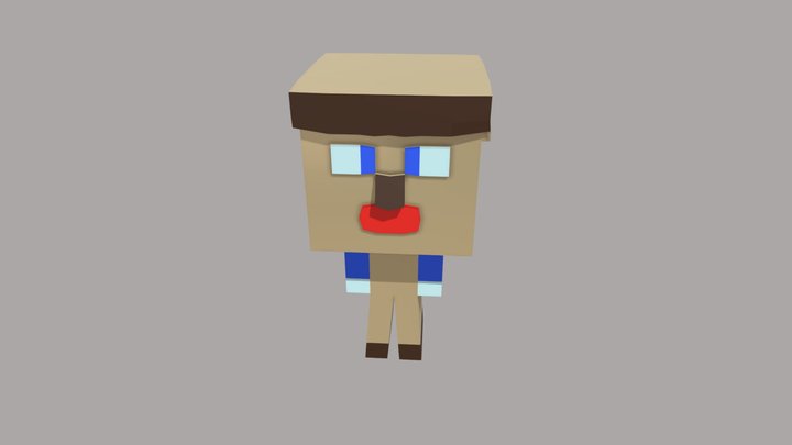 Character minicraft – Modelo 3D gratuito STL