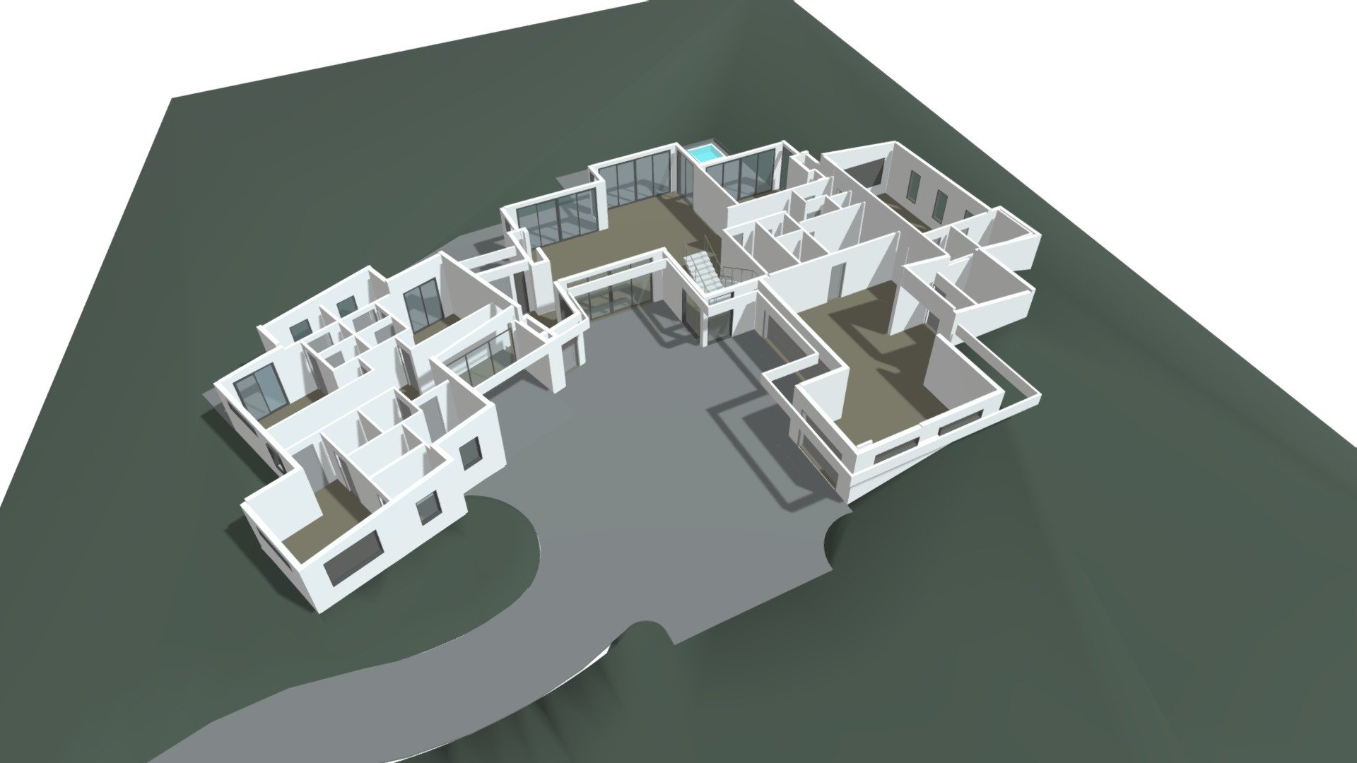 231102 Promonotory - Main Floor Plan - 3D model by Modwell ...