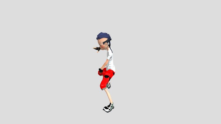 Fight Idle 3D Model