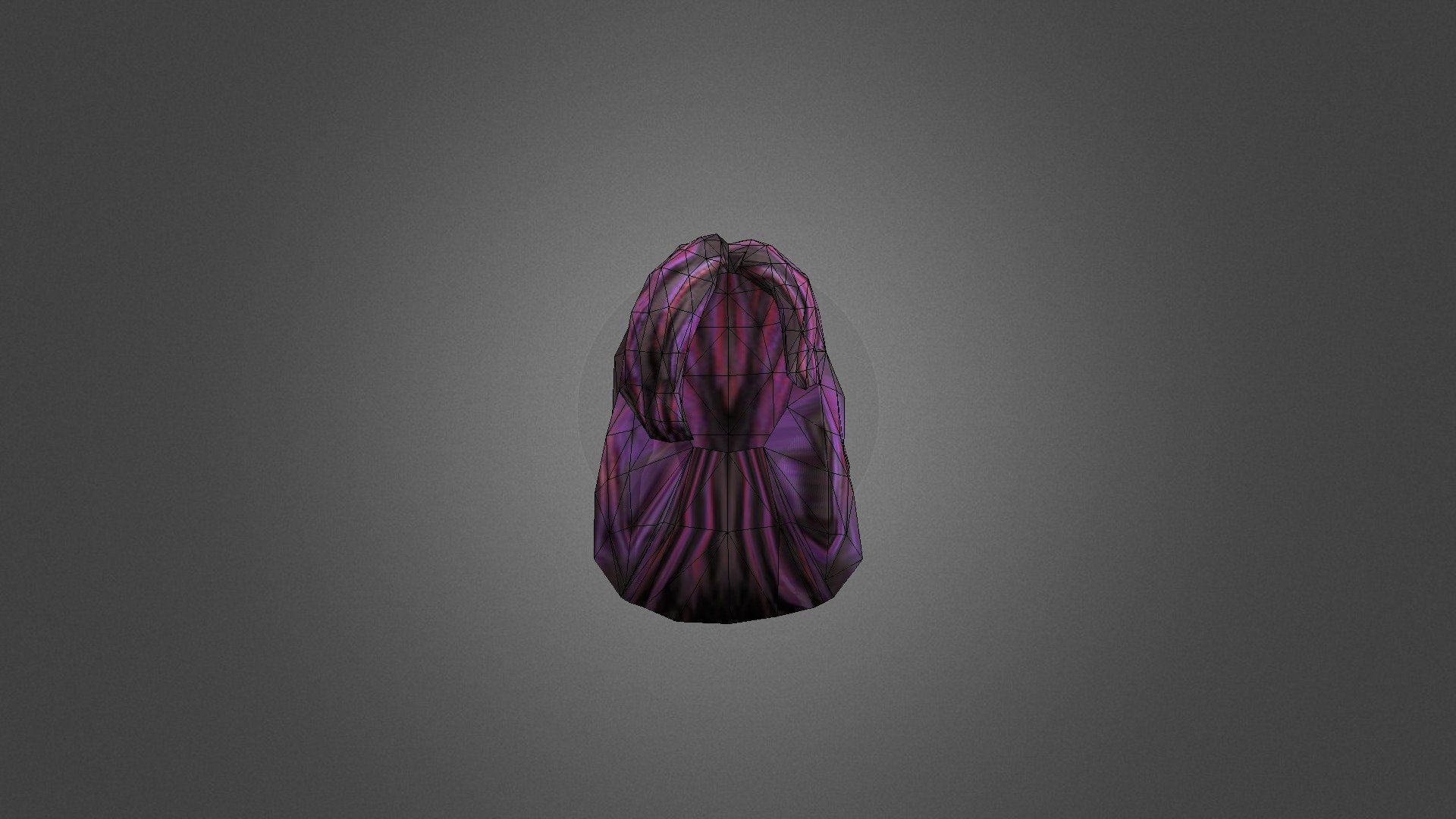 TS2 Purple Jennifer Hair