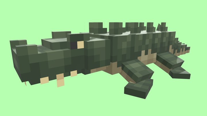Alligator 3D Model