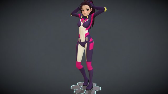 Cool Anime Characters A 3d Model Collection By Cloudpanda Cloudpanda Sketchfab