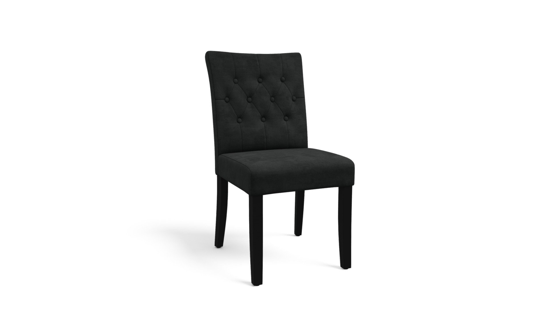 Set Of 2 Flynn Dining Chairs,Midnight Grey Download Free 3D model by