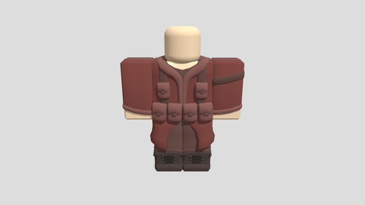 WW1 Soldier 3D Model