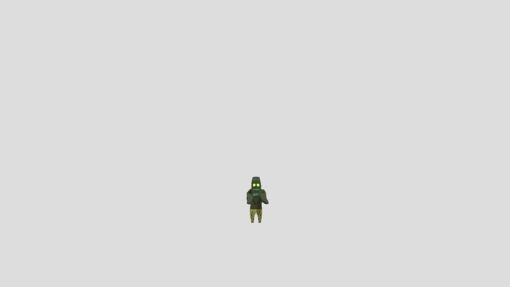 Zombie 3D Model