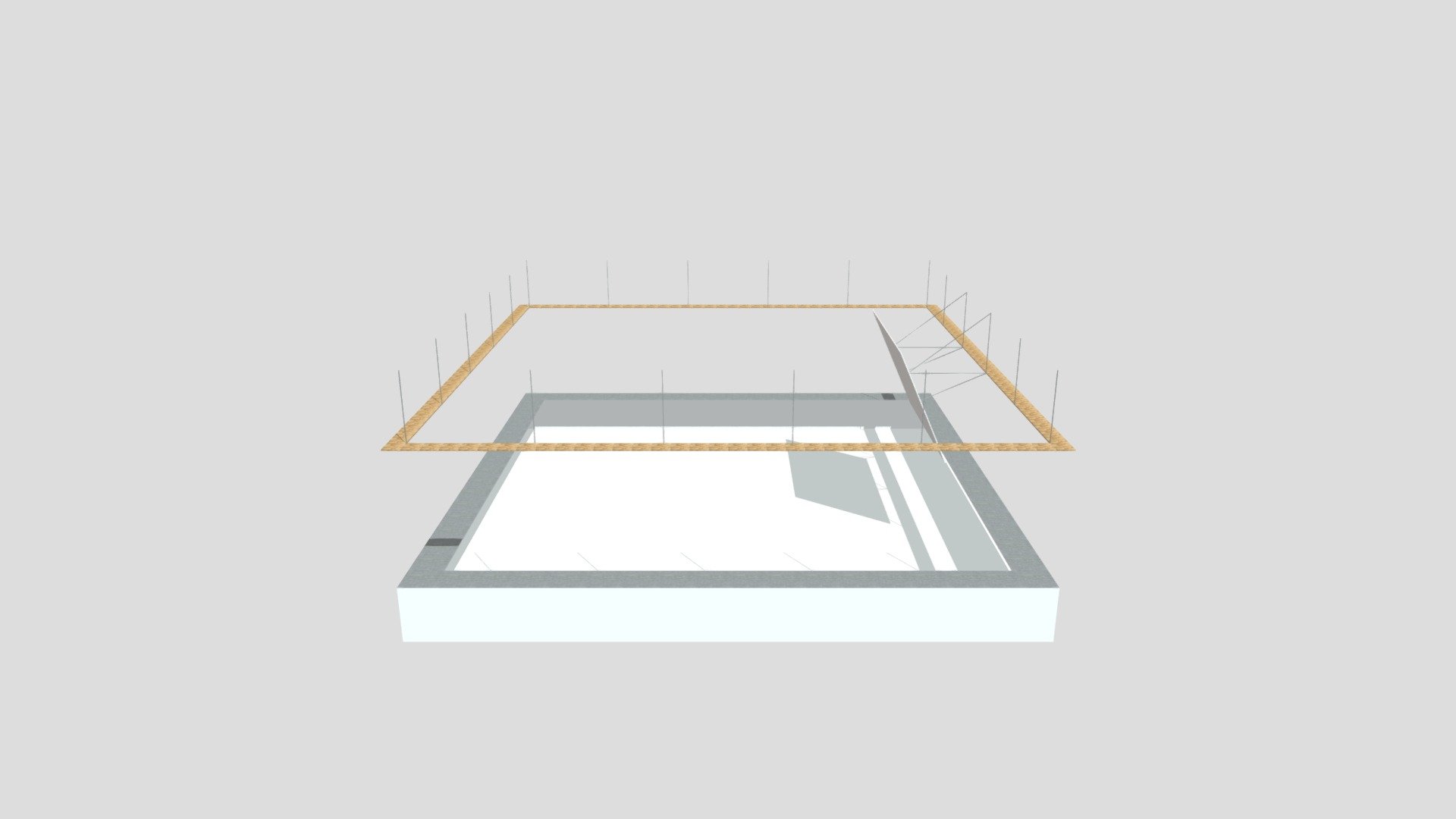 Model TEMPLATE WALKWAY for INDA PARADE