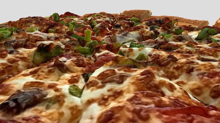 Pizza Hut Triple Crown 3D Model