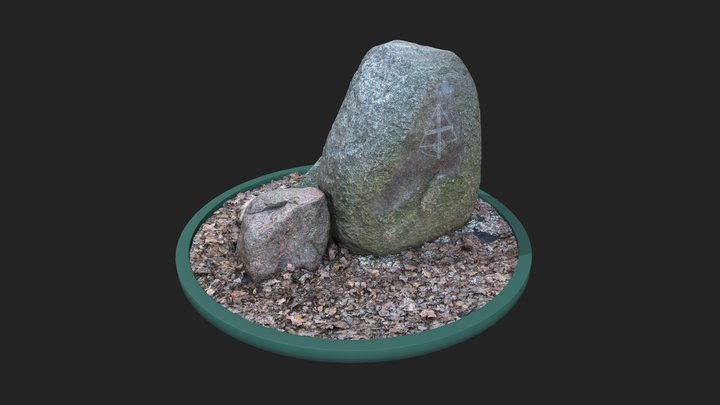 Rock garden 3D Model