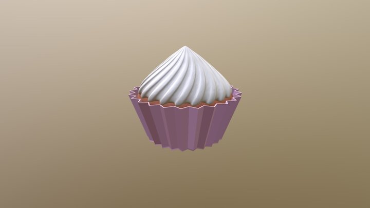 Cupcake 3D Model