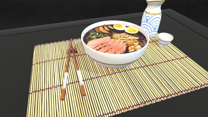 Ramen! 3D Model