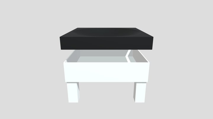 Beyblade Coffee Table Concept 3D Model
