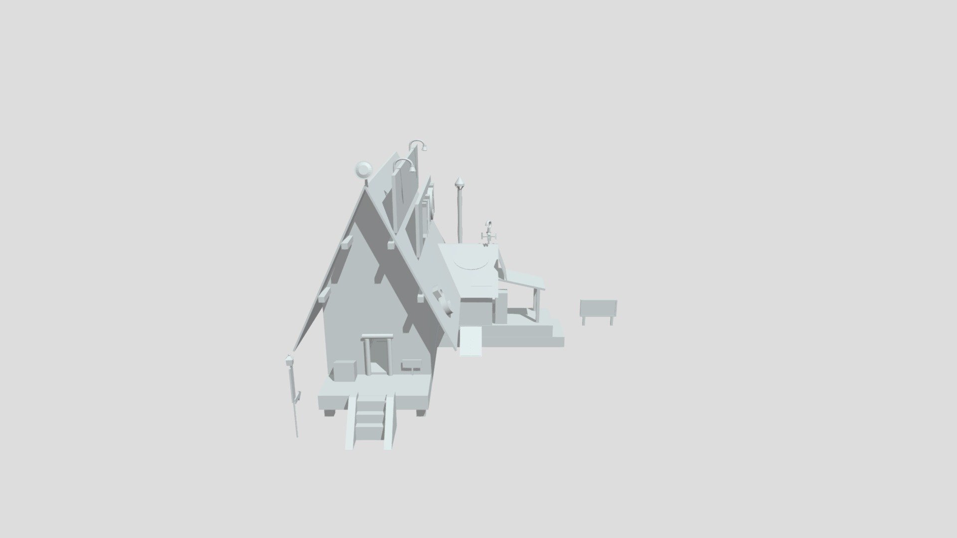 Mystery Shack With Interior