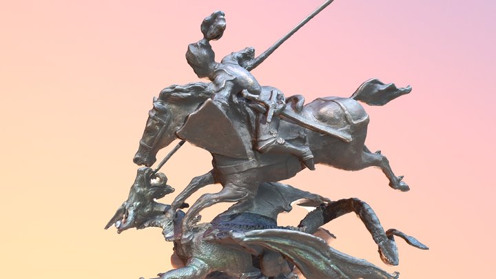 Георгий победаносец 3D Model